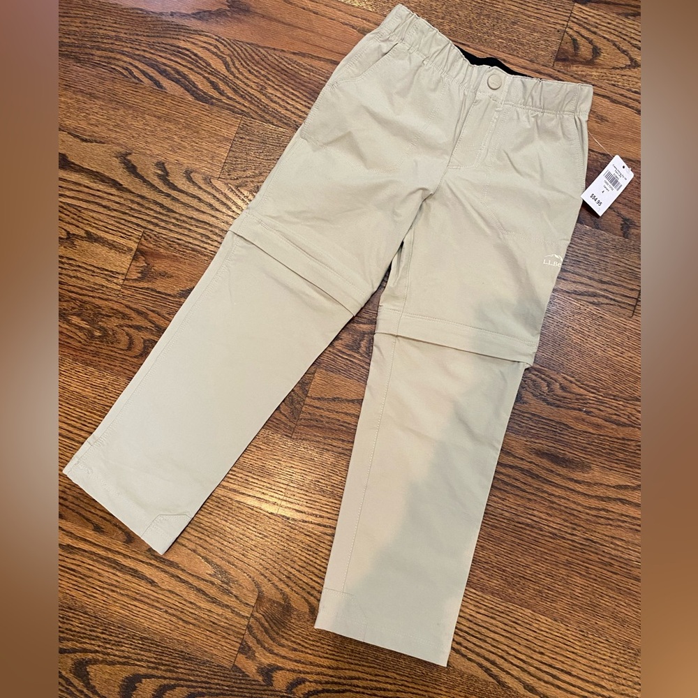 NWT L.L. Bean Cresta Zip off Pants
